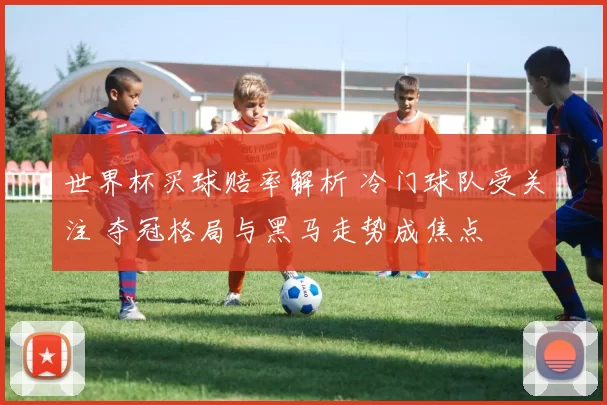 世界杯买球赔率解析 冷门球队受关注 夺冠格局与黑马走势成焦点
