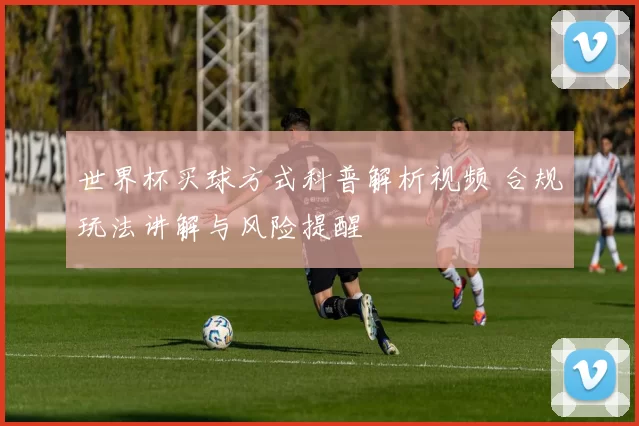 世界杯买球方式科普解析视频 合规玩法讲解与风险提醒